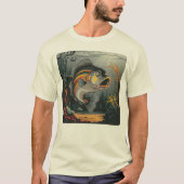 Überraschender Bassfisch T-Shirt (Vorderseite)