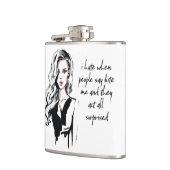 Überraschender Biss Flachmann (Links)