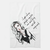 Überraschender Biss Geschirrtuch (Vertikal)