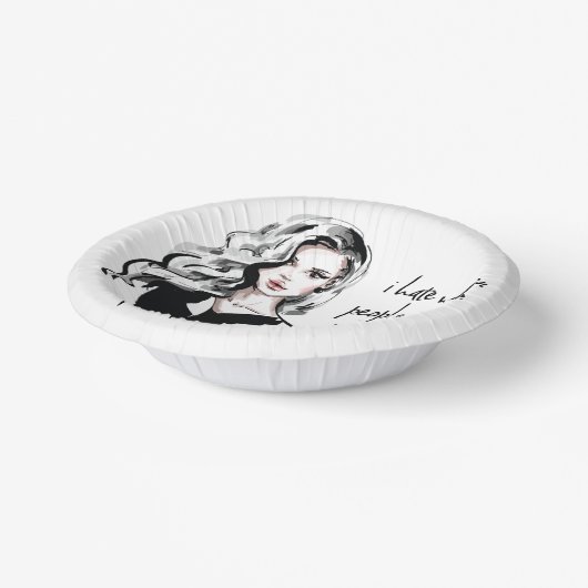 Überraschender Biss Pappteller (Gewinkelt)