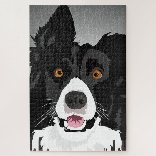 Überraschender Dog Jigsaw Puzzle Fun - Ich Liebe m (Vertikal)