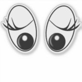 Überraschender Eyes Sticker Fun (Vorderseite)