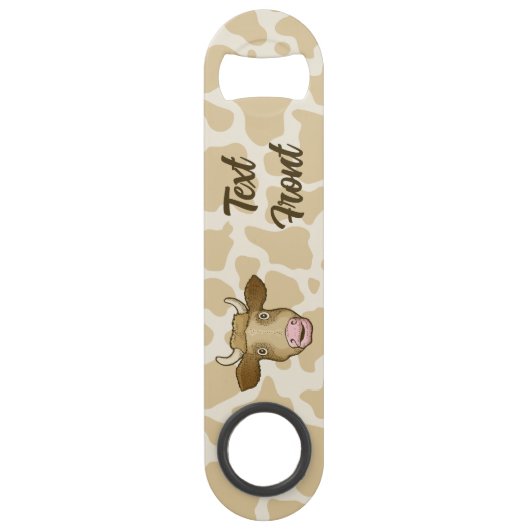 Überraschender Kuh Speed Flaschenöffner (Vorderseite)