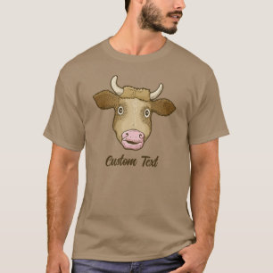 Überraschender Kuh-T - Shirt