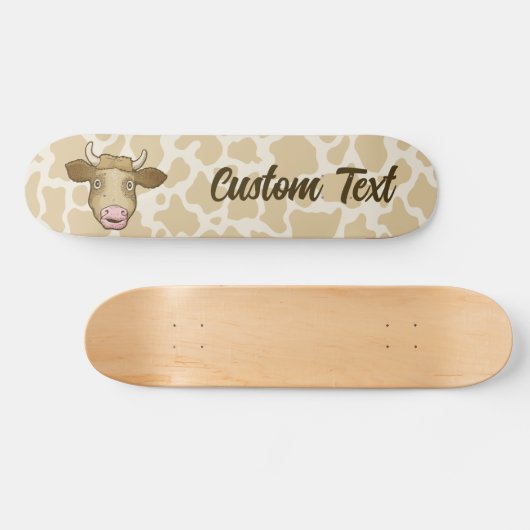Überraschender Kuhskateboard-Deck Skateboard (Horizontal)
