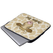 Überraschender Laptop-Sieb der Kuh Laptopschutzhülle (Vorne Knopf)
