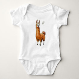 Überraschender Llama Baby Strampler