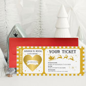 Überraschender Weihnachts-Scratch-Off-Boarding Einladung