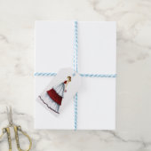 Überraschender Weihnachtsblitz-Illustrationstag Geschenkanhänger (Mit Garn)