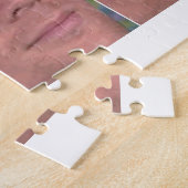 Überraschender weißer Typ blinkt Reaktionsmilben W Puzzle (Seite)