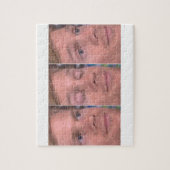 Überraschender weißer Typ blinkt Reaktionsmilben W Puzzle (Vertikal)