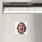 Überraschendes Design der Gesichtsreaktion Magnet (In Situ (Geschirrspüler))