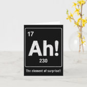 Überraschendes Element Karte (Gelbe Blume)