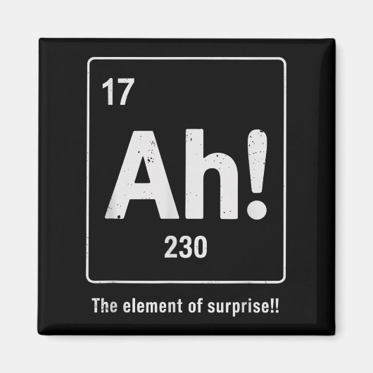 Überraschendes Element Magnet (Vorne)