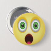 Überraschendes Emoji-Gesicht Button (Vorne & Hinten)