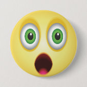 Überraschendes Emoji-Gesicht Button (Vorderseite)