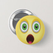 Überraschendes Emoji-Gesicht Button (Vorne & Hinten)
