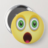 Überraschendes Emoji-Gesicht Button (Vorne & Hinten)