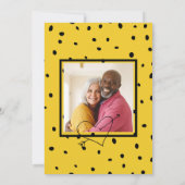 Überraschendes Hochzeitsjubiläum Spaß Party Foto Einladung (Rückseite)