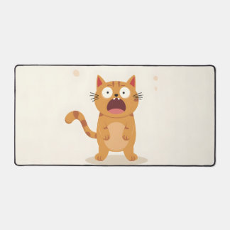 Überraschendes Katzen-Computerpad Schreibtischunterlage