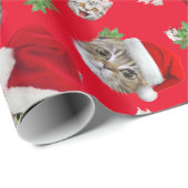 Überraschendes kitschiges Weihnachtspapier Geschenkpapier (Rolleneckpunkt)