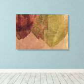 Überraschendes modernes abstraktes Design Leinwanddruck (Insitu (Holzboden))