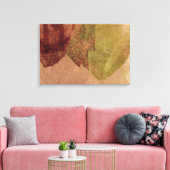 Überraschendes modernes abstraktes Design Leinwanddruck (Insitu (Wohnzimmer))