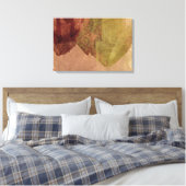 Überraschendes modernes abstraktes Design Leinwanddruck (Insitu (Schlafzimmer))