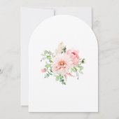 ÜBERRASCHENDES PARTY 19. Geburtstag Elegantes Rosa Einladung (Rückseite)