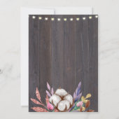 Überraschendes Party 60. Geburtstag Einladung (Rückseite)