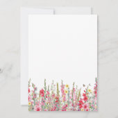 ÜBERRASCHENDES PARTY 65. Geburtstag August Geburts Einladung (Rückseite)