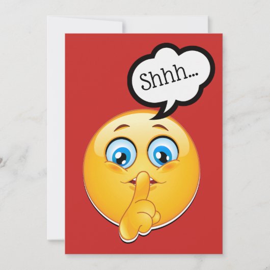 Überraschendes Party/Dusche Einladung (Vorderseite)