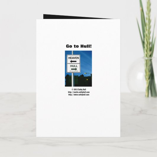 Überraschendes Party Einladung (Rückseite)