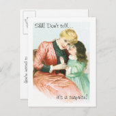 Überraschendes Party Postkarte Einladung (Vorne/Hinten)