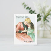 Überraschendes Party Postkarte Einladung (Stehend Vorderseite)