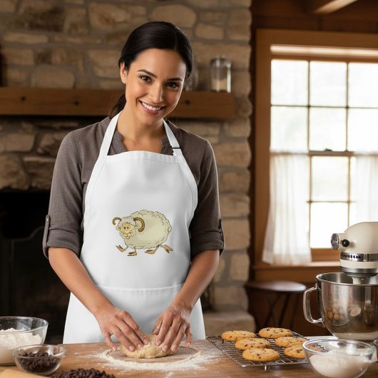 Überraschendes Rammschaf Schürze