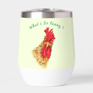 Überraschendes Rooster-Benutzerdefinierter Text-Fu