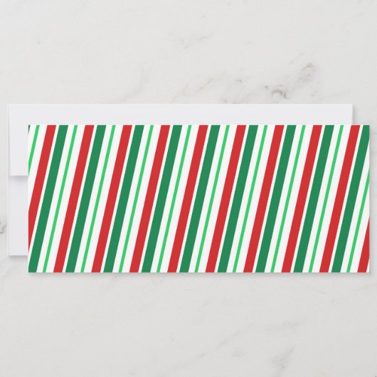 Überraschendes Weihnachtskonzert Ticket Weihnachte Einladung (Rückseite)