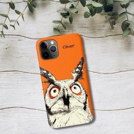 Überraschte Eule Case-Mate iPhone Hülle