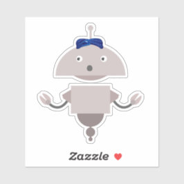 Überraschte Mia Aufkleber