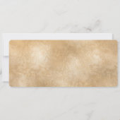 Überraschter Boarding Ticketausflug Einladung (Rückseite)