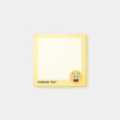 Überraschtes Gesicht Post-it Klebezettel (Vorderseite)