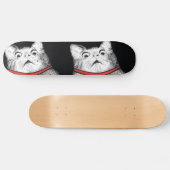 Überraschtes Katzen-Keuchen Meme - Skateboard (Horizontal)