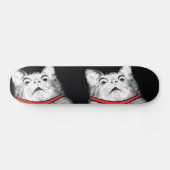 Überraschtes Katzen-Keuchen Meme - Skateboard (Horizontal)