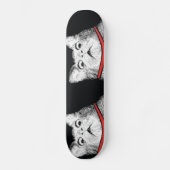 Überraschtes Katzen-Keuchen Meme - Skateboard (Vorderseite)