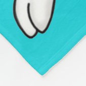 Überraschtes Siegel Fleece Blanket (Ecke)