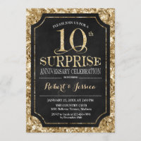 Überraschung 10. Hochzeitstag - Schwarzes Gold