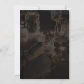 Überraschung 19. Geburtstag Einladungen Glam Glitz (Rückseite)