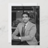 Überraschung 30. Geburtstag Black Gold Balloons Pa Einladung (Rückseite)