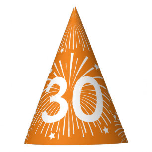 Überraschung 30. Geburtstag Party Papierkegel Hüte Partyhütchen